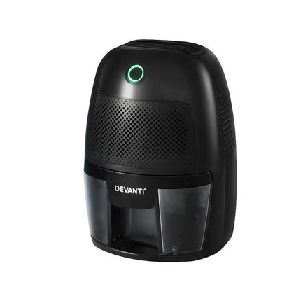Devanti Dehumidifier 600ML Air Purifier Black.