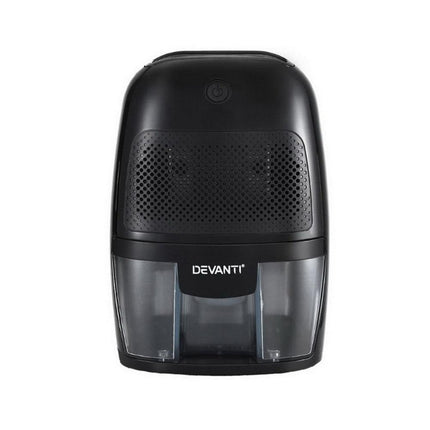 Devanti Dehumidifier 600ML Air Purifier Black.