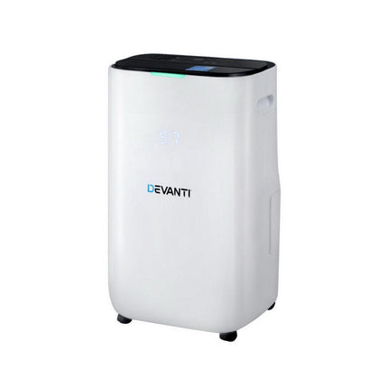 Devanti Dehumidifier 20L Air Purifier White.