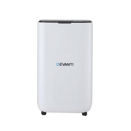 Devanti Dehumidifier 20L Air Purifier White.