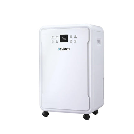 Devanti 50L/Day Dehumidifier Home Air Dryer Mould Moisture 8.5L Tank.