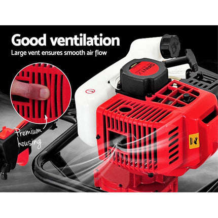 Giantz Post Hole Digger Motor Only Petrol Engine Red.