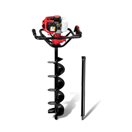 Giantz Post Hole Digger 200mm Petrol Drill Extension Bits Auger.
