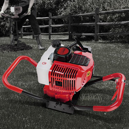 Giantz Post Hole Digger Motor Only Petrol Engine Red.