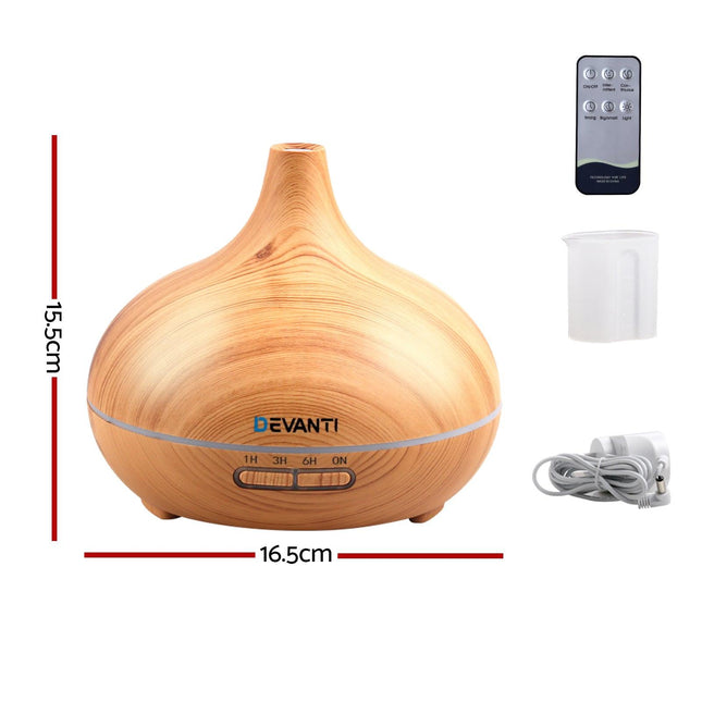 Devanti Aroma Diffuser Aromatherapy Humidifier 300ml.