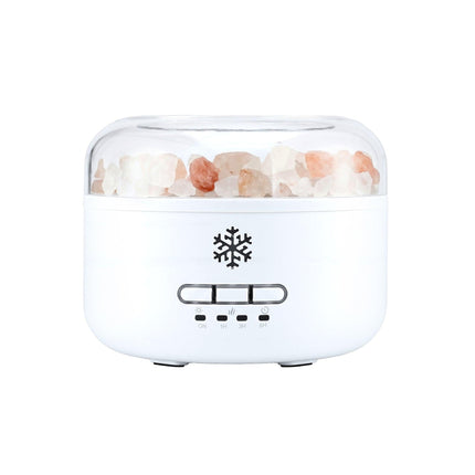 Devanti 150ml Salt Lamp Aroma Diffuser Ultrasonic Humidifier Purifier 7 LED Colors.