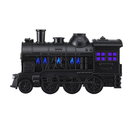 Devanti Train Aroma Diffuser Essential Oil Humidifier 300ml Smoke Ring LED Timer.