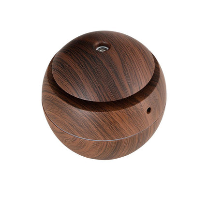 Devanti Aroma Diffuser Aromatherapy Dark Wood 130ml.