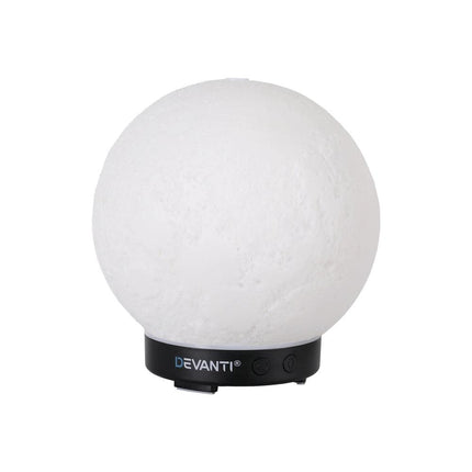 Devanti Ultrasonic Aroma Diffuser Aromatherapy Moon Lamp 100ml.