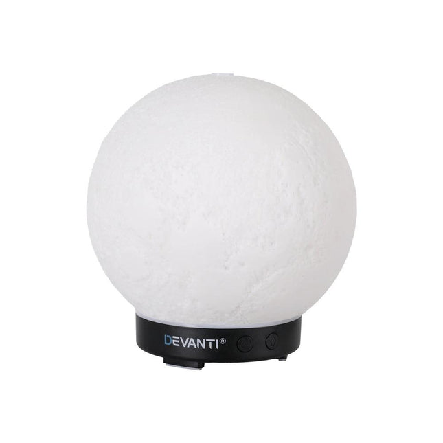 Devanti Ultrasonic Aroma Diffuser Aromatherapy Moon Lamp 100ml.