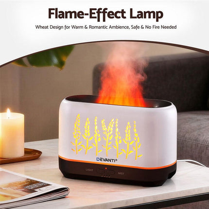 Devanti Aroma Diffuser Aromatherapy Flame 200ml.