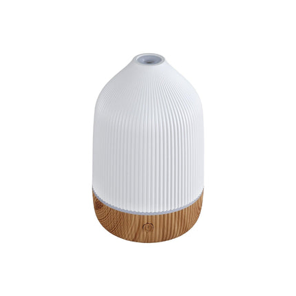Devanti Ultrasonic Aroma Diffuser Aromatherapy 100ml LED Lights Iron Humidifier Forest.