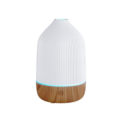 Devanti Ultrasonic Aroma Diffuser Aromatherapy 100ml LED Lights Iron Humidifier Forest.