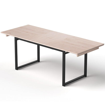 Artiss 2M Extendable Dining Table Kitchen Cafe Lounge Restaurant Tables Natural.