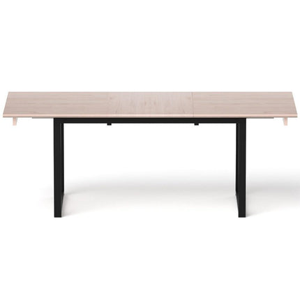 Artiss 2M Extendable Dining Table Kitchen Cafe Lounge Restaurant Tables Natural.