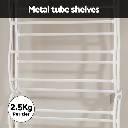 Artiss Shoe Rack Hanging Over Door Organiser 24 Pairs Eric.