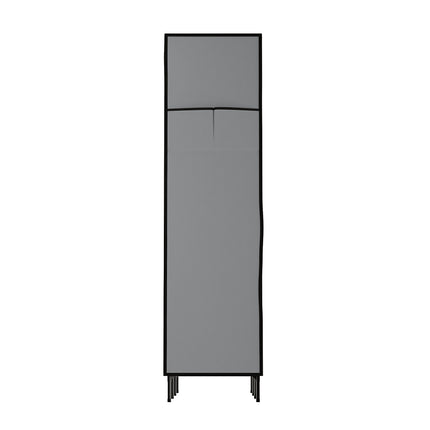 Artiss Large Portable Clothes Closet Wardrobe with Shelf Grey.