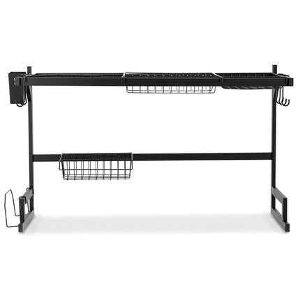 Cefito Dish Drying Rack for Kitchen Storage Organisation Kitchen Sink Organiser Dish Drainer.