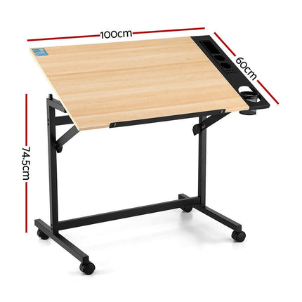 Artiss Drafting Table Drawing Desk Art Desk Multi-Functional Craft Drawing Table.