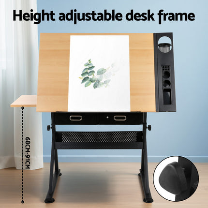 Artiss Drawing Desk Drafting Table.