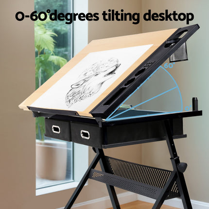 Artiss Drawing Desk Drafting Table.