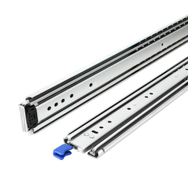 Giantz 2x Drawer Slides Full Extension Locking 227kg 914-1829mm Length.