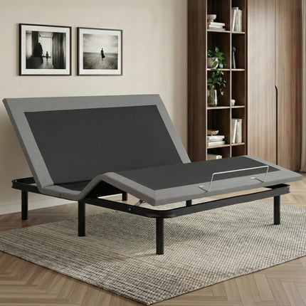 Artiss Adjustable Bed Frame King Size Electric Bed Base Wireless Remote Control Zero Gravity Power Bed Foundation.