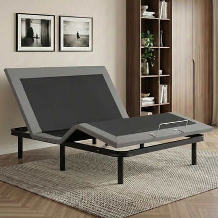 Artiss Adjustable Bed Frame Queen Size Electric Bed Base Wireless Remote Control Zero Gravity Power Bed Foundation.
