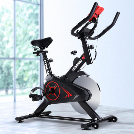 Everfit Spin Bike Exercise Bike Flywheel Cycling Home Gym Fitness Machine.
