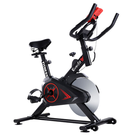 Everfit Spin Bike Exercise Bike Flywheel Cycling Home Gym Fitness Machine.