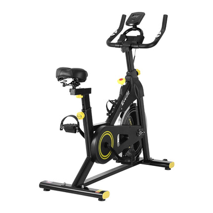 Everfit Spin Bike Exercise Bike Cardio Gym Bluetooth APP Connectable.