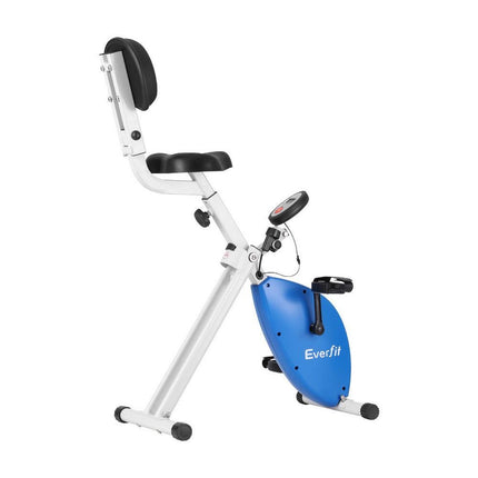 Everfit Under Desk Exercise Bike Magnetic Resistance X-bike Workouts 100kg Capacity.
