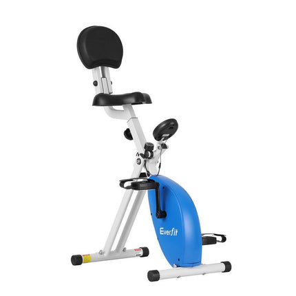 Everfit Under Desk Exercise Bike Magnetic Resistance X-bike Workouts 100kg Capacity.