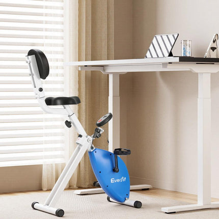 Everfit Under Desk Exercise Bike Magnetic Resistance X-bike Workouts 100kg Capacity.