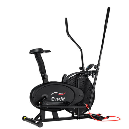 Everfit Exercise Bike 4 in 1 Elliptical Cross Trainer Home Gym Indoor Cardio.