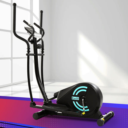 Everfit Exercise Bike Elliptical Cross Trainer Home Gym Fitness Machine Magnetic.