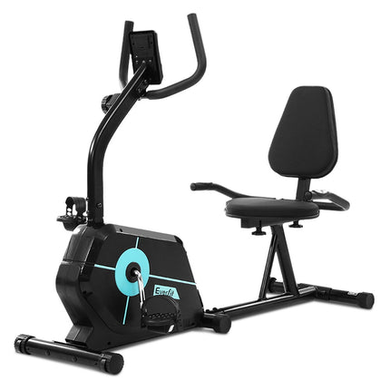 Everfit Exercise Bike Magnetic Recumbent Indoor Cycling Home Gym Cardio 120kg.