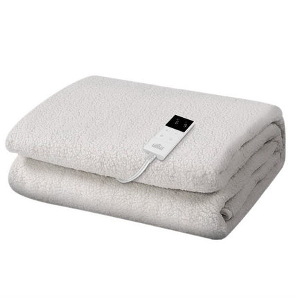 Giselle Bedding Single Size Electric Blanket Fleece.