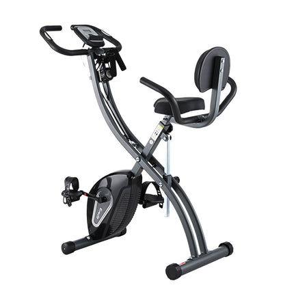 Everfit Folding Exercise Bike Magnetic X-Bike Aerobic Trainer Indoor Cycling.
