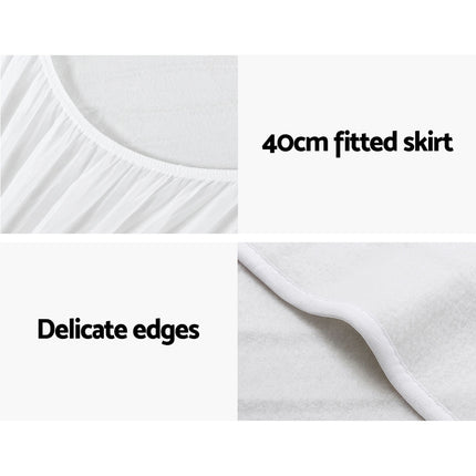 Giselle Bedding Single Size Electric Blanket Polyester.