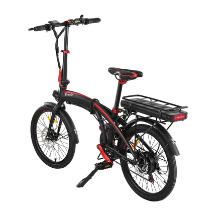 Everfit Folding Electric Bike Urban City Bicycle eBike Rechargeable Battery 250W.
