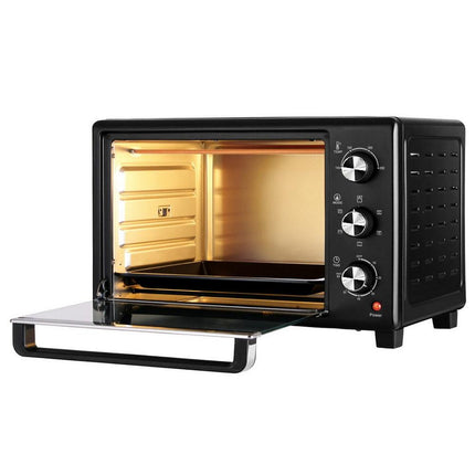 Devanti 30L Convection Oven Electric Fryer Ovens 1600W.