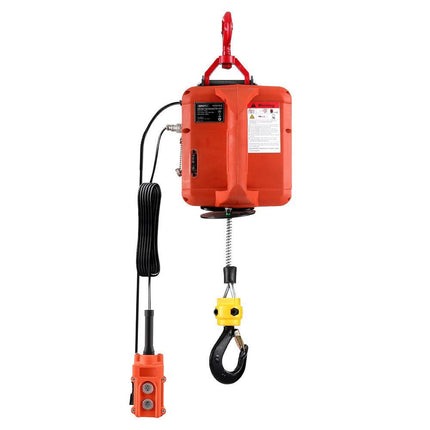 Giantz Electric Hoist Winch 500KG Wired/Wireless Remote Control.