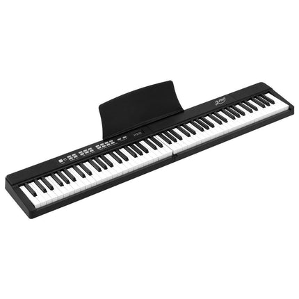 Alpha 88 Keys Foldable Electronic Piano Keyboard Digital Electric w/ Carry Bag.