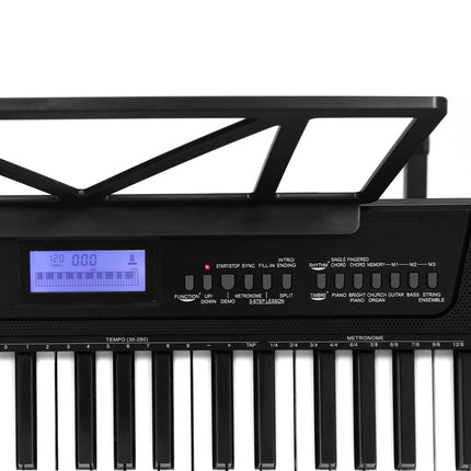 Alpha 61 Keys Electronic Piano Keyboard Digital Electric w/ Stand Touch Sensitive.