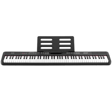 Alpha Piano Keyboard 88 Keys Electric Electronic Keyboard Piano Gift Black.