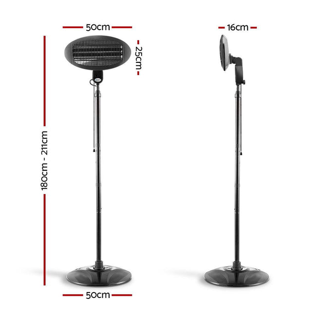 Devanti Electric Patio Heater 2000W.