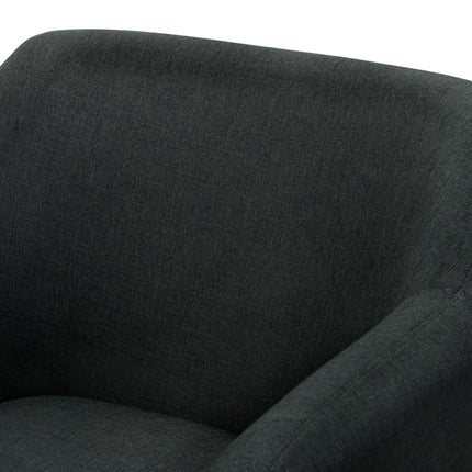 Artiss Armchair Tub Chair Charcoal Aston.