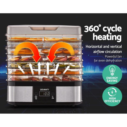 Devanti 5 Trays Food Dehydrator.