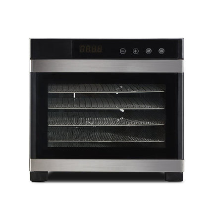 Devanti 6 Trays Food Dehydrator Stainless Steel Tray.